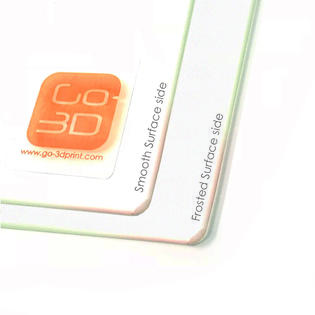 Go 3d Print Gpfg 150x230 150mm X 230mm Frosted Borosilicate Glass