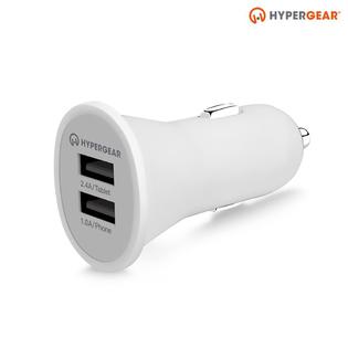 13475 Hypergear 2 Port Usb Rapid Charging 2 4a Cell Phone Car