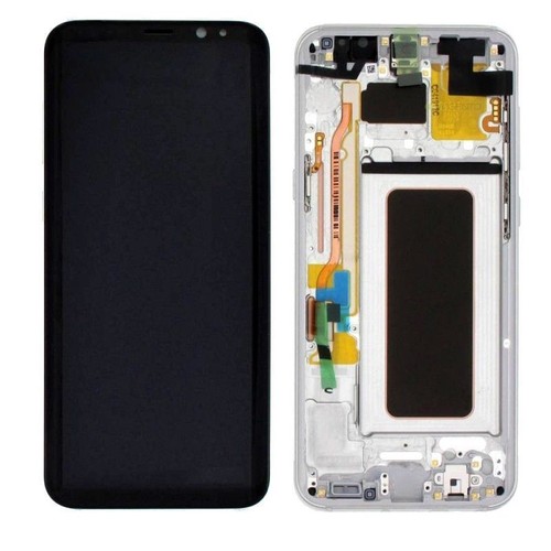 Lcd Tv With Silver Frame Unbranded Brand New Samsung Galaxy S8 Plus G955u G955 Lcd Digitizer Screen Silver Frame