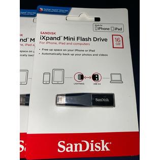 Sandisk Sandisk 16gb Ixpand Mini Flash Drive Iphone Sdix40n 016g Gn6nn New Sealed