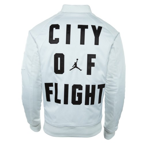 Nike Jordan Wings City Of Flight Ma 1 White Jacket 100 Men S Size M Nike Jordan Wings City Of Flight Ma 1 White Jacket 100 Men S Size M