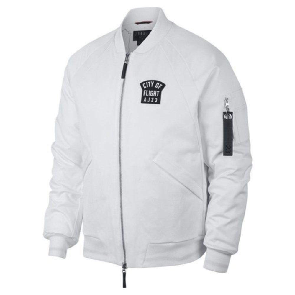 Nike Jordan Wings City Of Flight Ma 1 White Jacket 100 Men S Size M Nike Jordan Wings City Of Flight Ma 1 White Jacket 100 Men S Size M