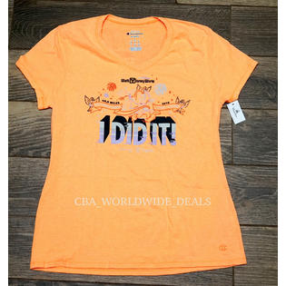Champion Run Disney 16 Dopey Challenge I Did It Women S Orange T Shirt Size S 2xl Champion Run Disney 16 Dopey Challenge I Did It Women S Orange T Shirt Size S 2xl