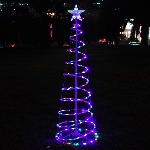 apluschoice christmas lighted spiral tree sculptures decor 5 ft xmas multi color led lights - Outdoor Christmas Decorations Led Spiral Tree apluschoice christmas lighted spiral tree sculptures decor 5 ft xmas multi color led lights - Outdoor Christmas Decorations Led Spiral Tree