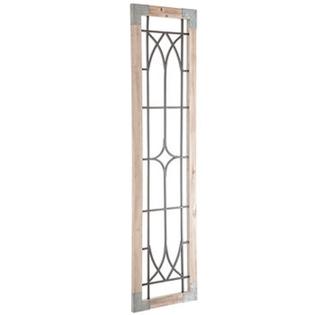 Farmhouse Window Wall Decor Cathedral Style Home Accent Wood Mdf