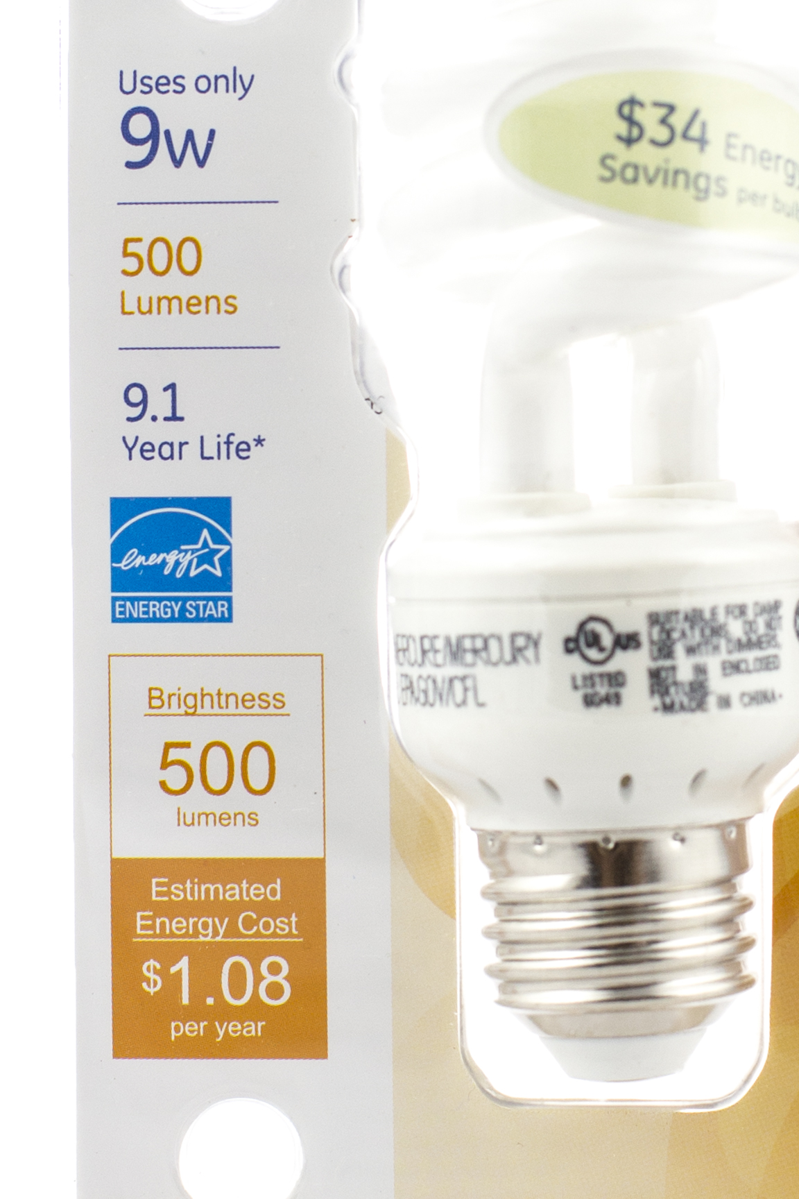 Ge Lighting GE Lighting 38521 Energy Smart General Purpose CFL Light