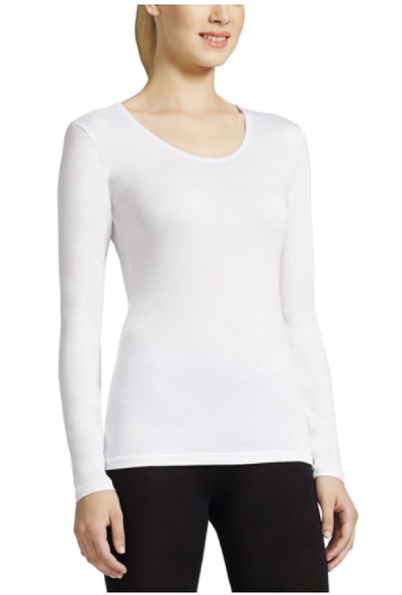WEATHERPROOF 32 Degree Heat Weatherproof Womens Base Layer Shirt (White ...