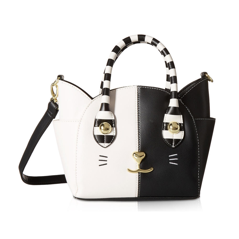 Luv Betsey Johnson Katt Cat Small Crossbody Messenger Shoulder Bag