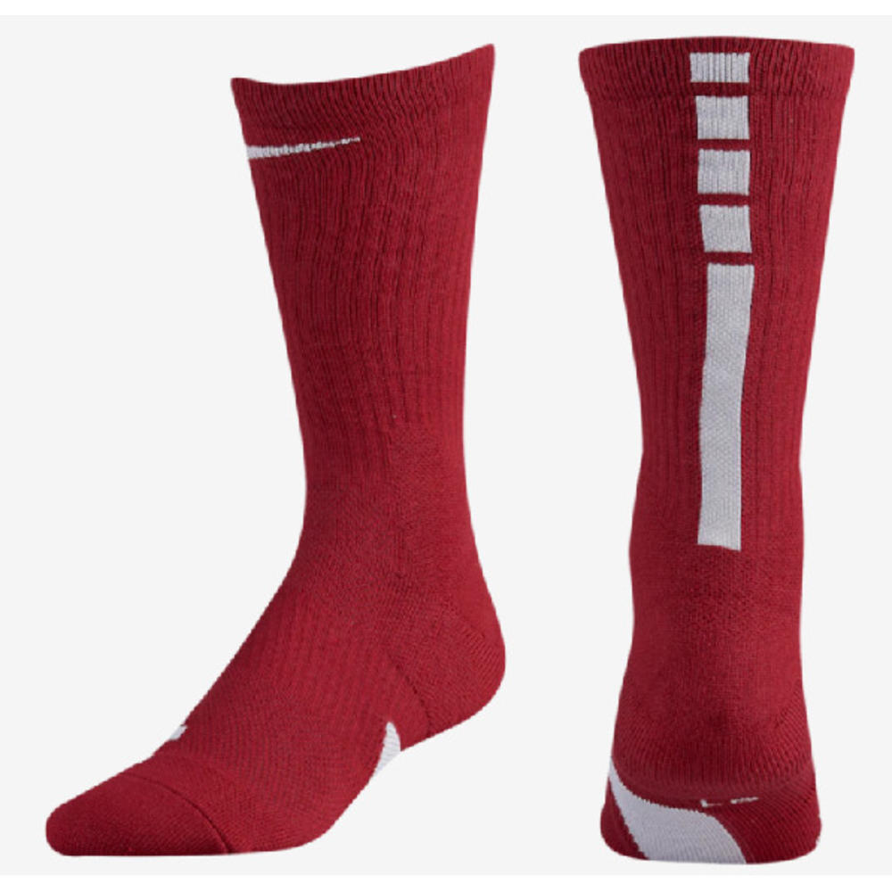 Nike Elite Basketball Socks Kids Shoe 3y 5y S Red 4 6 Crew