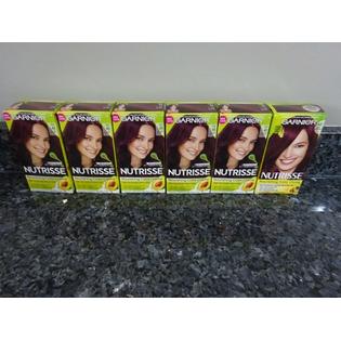 Garnier 6 Garnier Nutrisse 42 Black Cherry Deep Burgundy