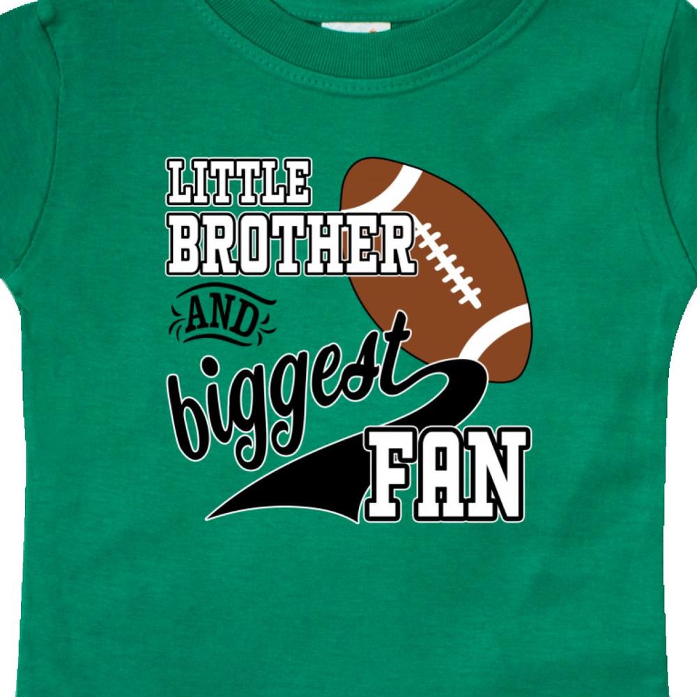 Inktastic Inktastic Little Brother And Biggest Fan Football