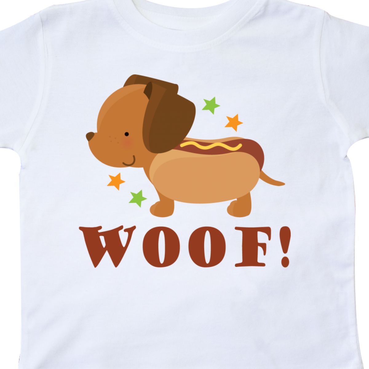 Inktastic Inktastic Dachshund Hot Dog Funny Toddler T Shirt Wiener