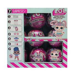 Mga Entertainment New Lot 18 X Lol Surprise Sparkle Series Dolls W Display Case