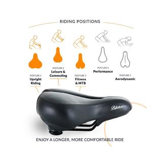 Bikeroo Most Comfortable Bike Seat For Women Padded Bicycle