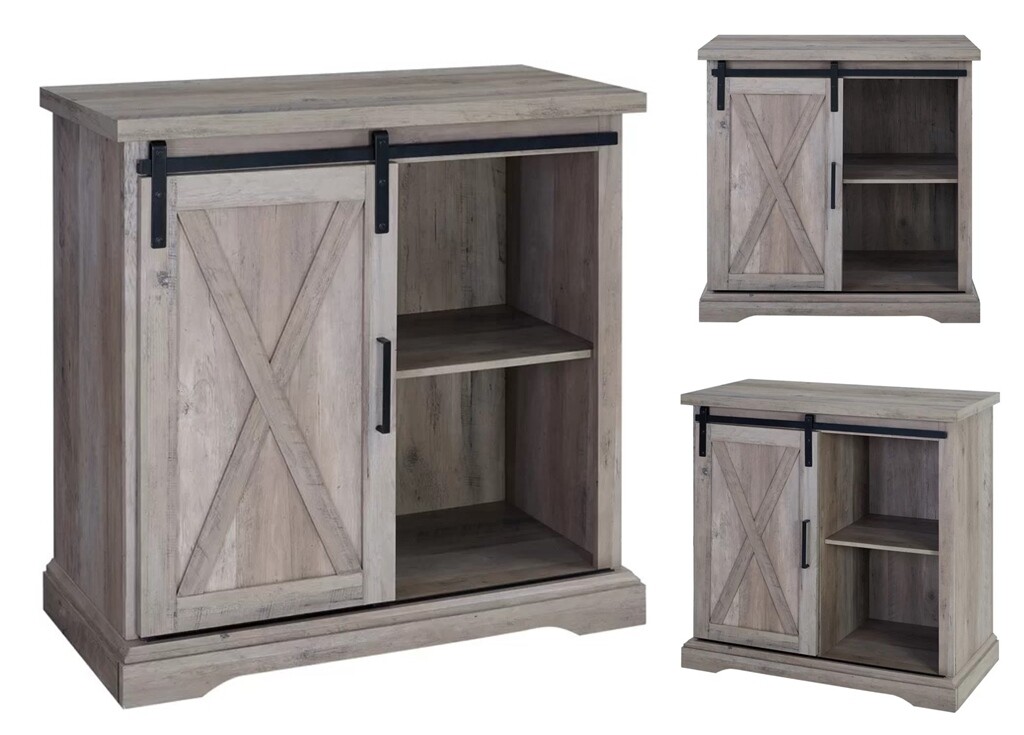 Buffet Storage Cabinet Dining Room Sideboard Kitchen Server Wood