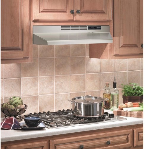Nutone Rl6224ss Non Vented Range Hood Kitchen Fan Stainless Steel Nutone Non Vented Range Hood Kitchen Fan Stainless Steel Under Cabinet Ductless Rl6200 1