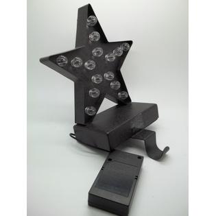 Pottery Barn Christmas Holiday Lit Lighted Light Star Stocking