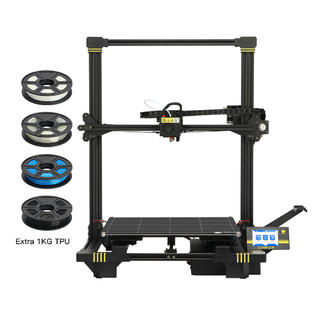 Anycubic Chiron Anycubic Chiron 3d Printer Oversized Semi Auto Level Double Z Axis 400 400 450mm