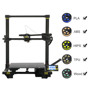 Anycubic Chiron Anycubic Chiron 3d Printer Oversized Semi Auto Level Double Z Axis 400 400 450mm