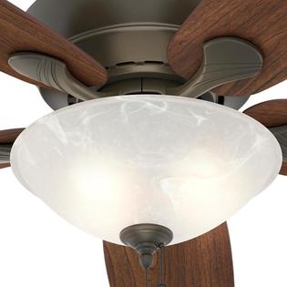 Hunter Regalia Ii 60 In New Bronze Led Indoor Ceiling Fan