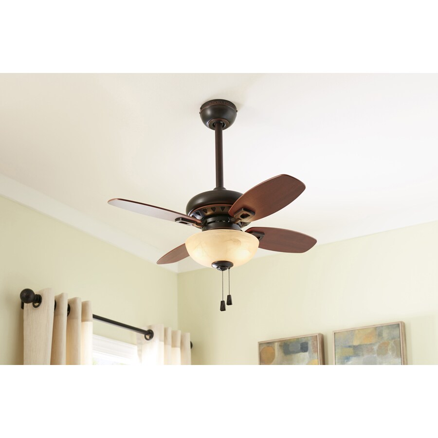 Harbor Breeze Laralyn 32 In Dark Oil Rubbed Bronze Led Indoor