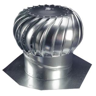 Lomanco 12 Whirlybird Attic Steel Wind Turbine Roof Vent Exhaust Fan Rotary Ventilator