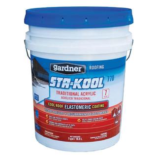 Gardner 5 Gal Rv Rubber Aluminum Mobile Home Metal Roofing Cool Elastomeric Roof Coating