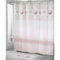 Otc Seashell Sea Shell Beach Shower Curtain Bathroom