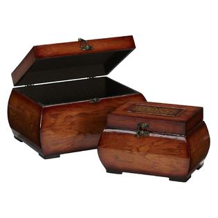 Nearly Natural Small Boxes For Jewelry With Lids Clasps Decorative Wood Trinket Storage Chests