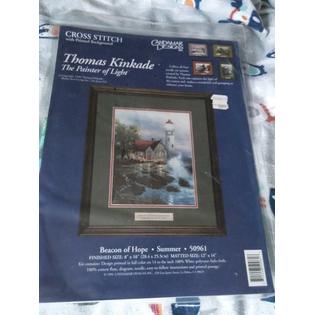 Thomas Kinkade The Painter Of Light Cross Stitch Candamar Designs