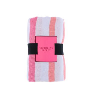 Victorias Secret Beach Blanket Lightweight Throw Stripes Pink Black White Nwt Victorias Secret Beach Blanket Lightweight Throw Stripes Pink Black White Nwt