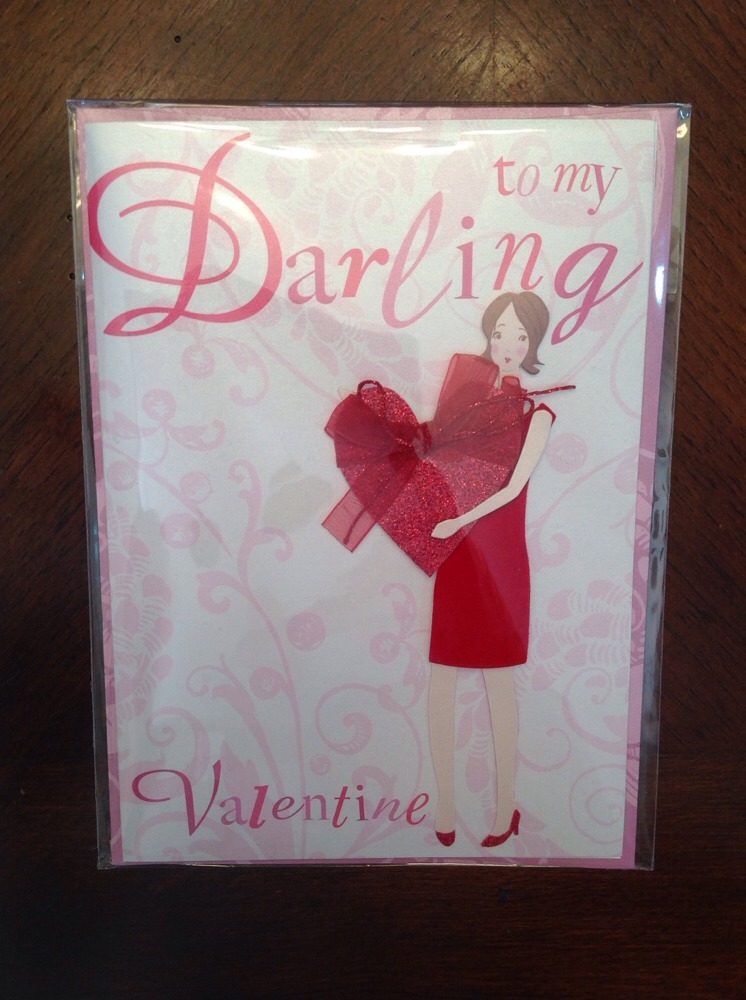 To My Darling Valentine Happy Valentines Day Card By Meri Meri
