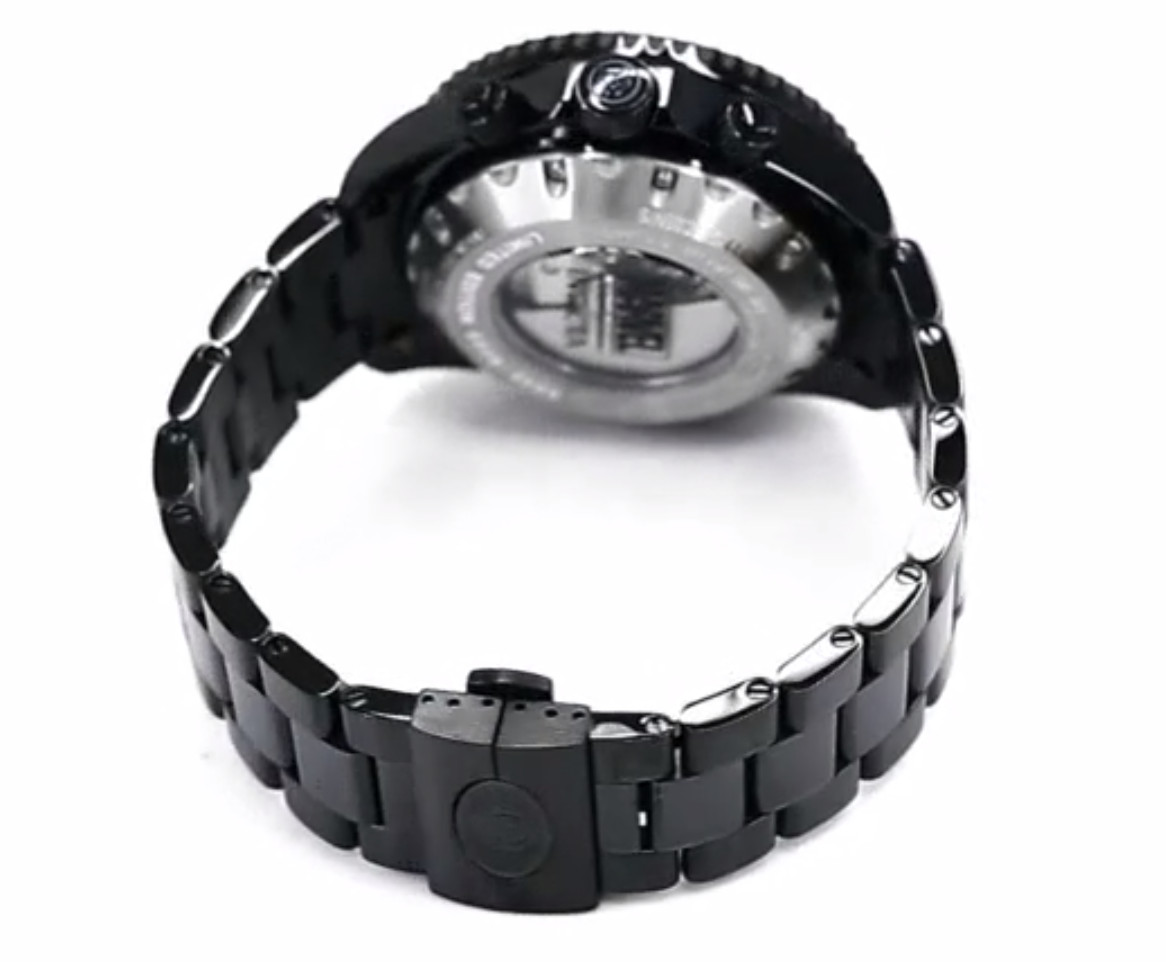 Invicta Marvel Black Panther Swiss Sw500 Automatic Chronograph Watch Rare 27158