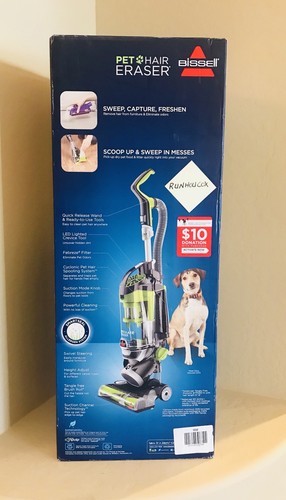 Bissell Pet Hair Eraser Bagless Upright Vacuum 1650 New In Box