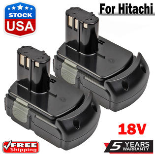 Vanon 2x New For Hitachi 18v Battery Lithium Ion Ebm1815 Ebm1830 Bcl1815 Bcl1820 Tools