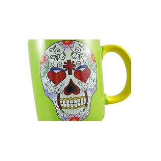 Zeckos Coffee Mug Set Day Of The Dead Sugar Skull Cups Zeckos Coffee Mug Set Day Of The Dead Sugar Skull Cups 4