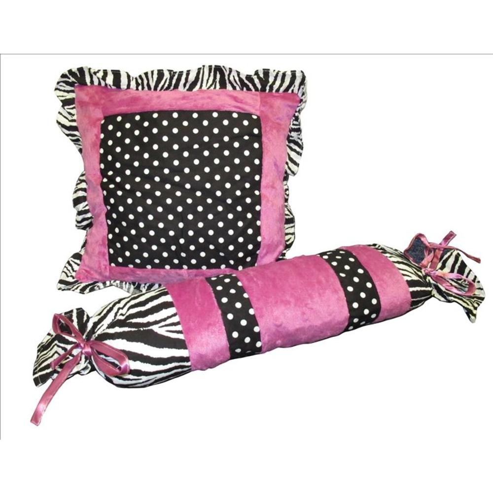 SISI Custom Baby Bedding - Purple Zebra Princess 13 PCS Crib Bedding set