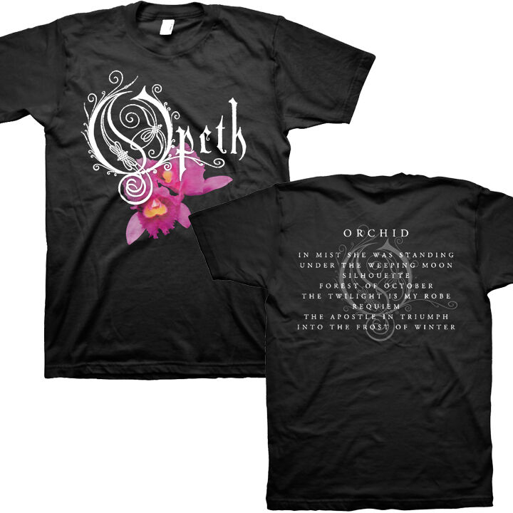 &nbsp; OPETH ORCHID ALBUM TREE FLOWER COVER ART METAL ROCK MUSIC MENS T TEE SHIRT S-2XL