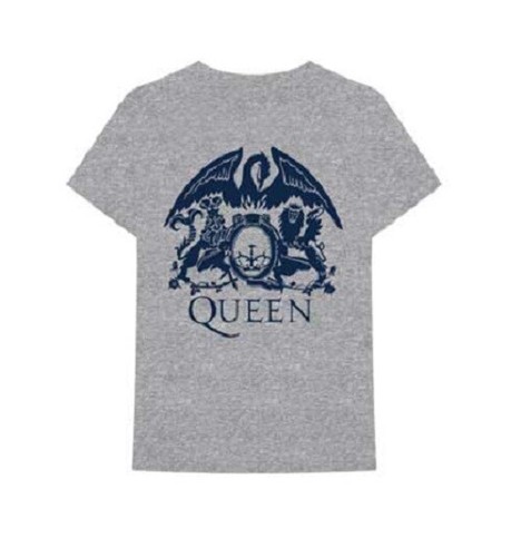 Bravado Queen Crest Logo Classic Rock Pop Freddie Mercury Music Band T Shirt 32772030