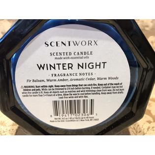 Scentworx Slatkin Winter Night Large 3 Wick Candle 14 5 Oz