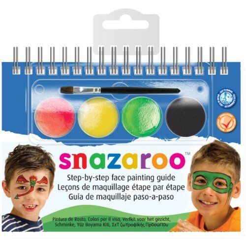 Reeves Snazaroo Step by Step Face Painting Kit, Monsters and Heroes