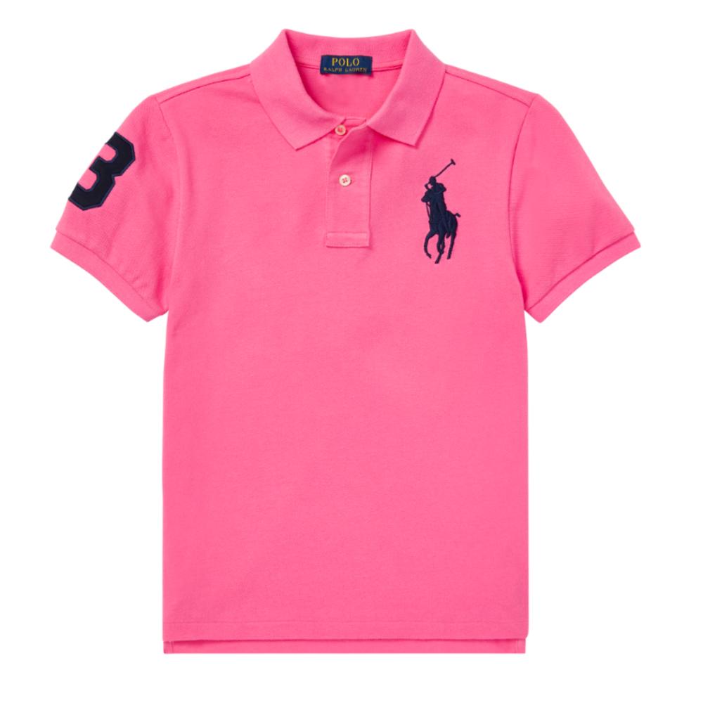 Polo Ralph Lauren Slim Fit Big Pony Mesh Boys Polo Shirt *NWT $40