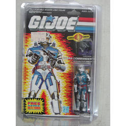 Hasbro G I Joe Cobra Commander With Battle Armor 1986 New Sealed