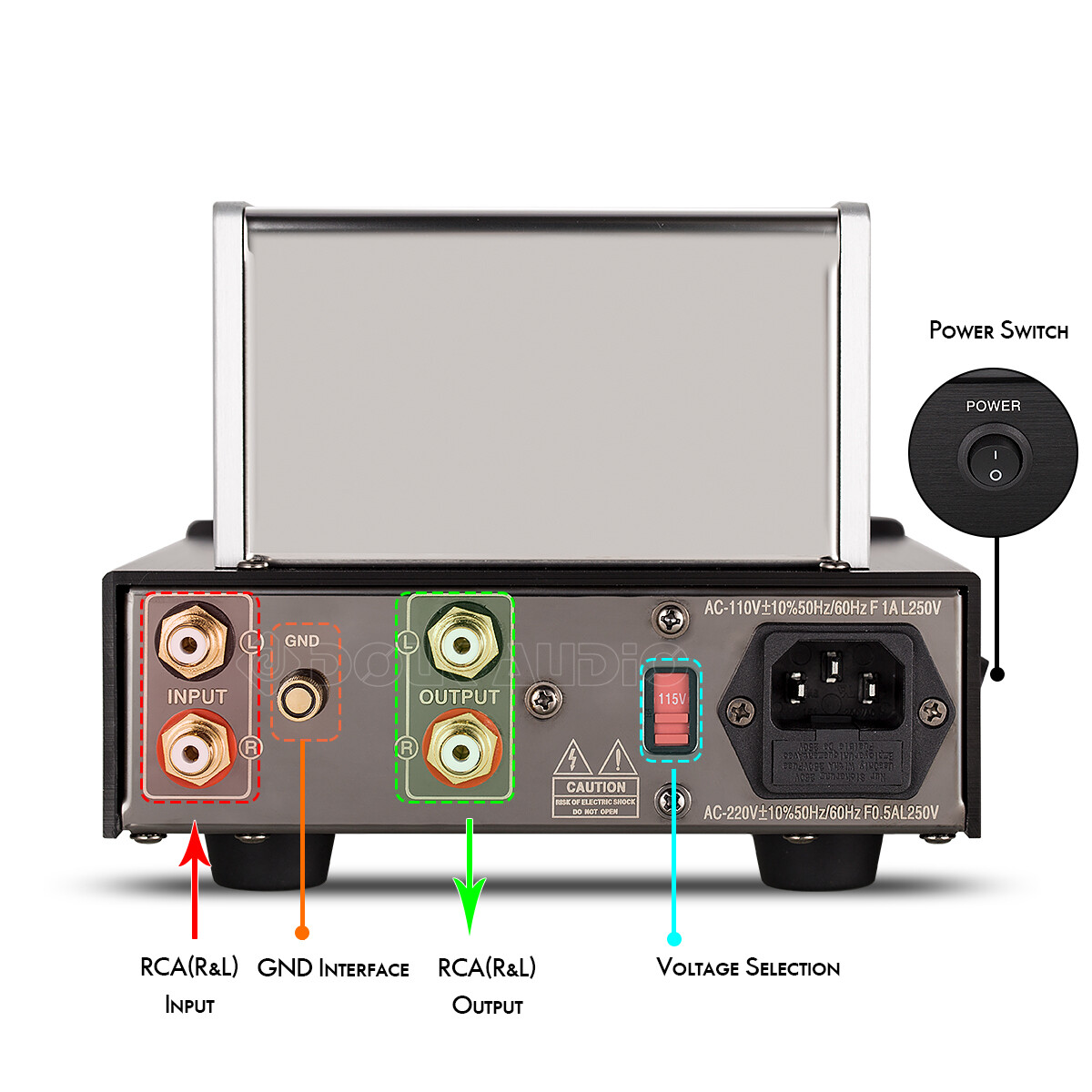 Dj002 Yaqin Ms 23b Hifi Phono Stage Preamp Mm Riaa Turntable 12ax7b Tube Preamplifier Dj002 Yaqin Ms 23b Hifi Phono Stage Preamp Mm Riaa Turntable 12ax7b Tube Preamplifier
