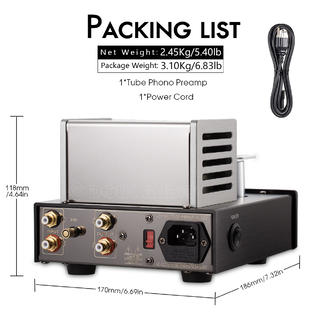 Dj002 Yaqin Ms 23b Hifi Phono Stage Preamp Mm Riaa Turntable 12ax7b Tube Preamplifier Dj002 Yaqin Ms 23b Hifi Phono Stage Preamp Mm Riaa Turntable 12ax7b Tube Preamplifier