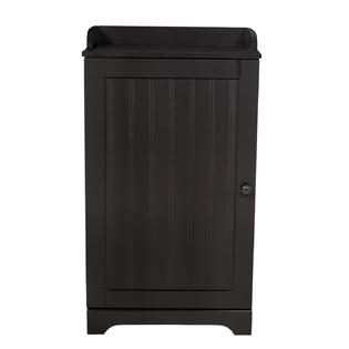 Bennington Free Standing Espresso Bathroom Floor Storage Cabinet