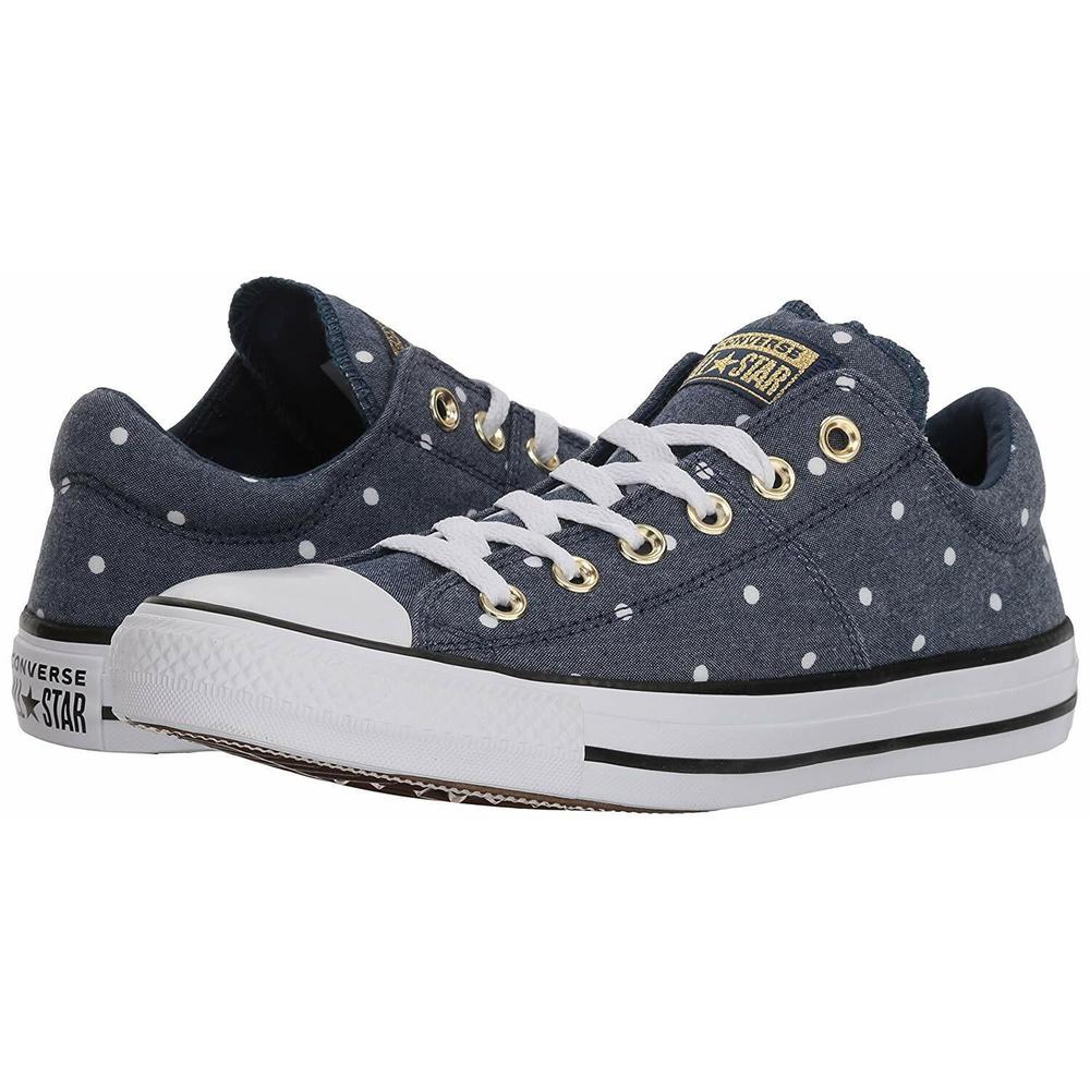 Women's Converse Chuck Taylor All Star Madison Ox, 560688C Multi Sizes Navy /Gold