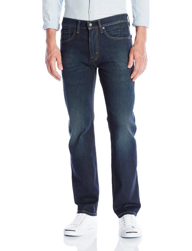 Levi's Strauss 505 Men's Cotton Straight Regular Fit Stretch Jeans 505-1431