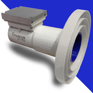 Titanium Satellite C Band Lnbf C1 Pll Wifi 4g Lte Interference