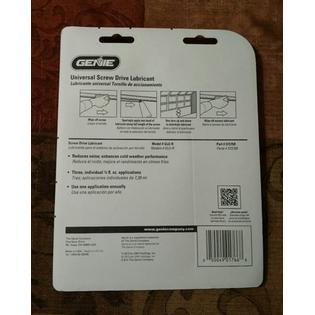 6pk Screw Drive Garage Door Opener Lubricant Universal Lube